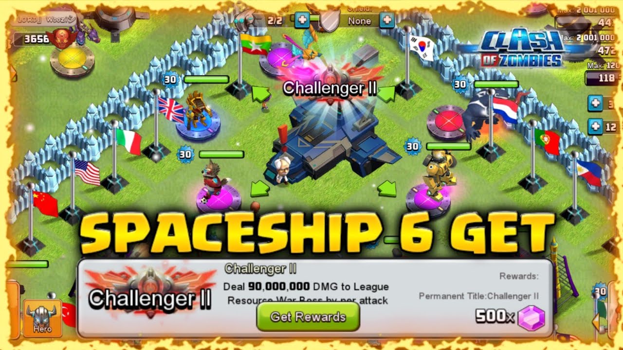 HOW TO GET CHALLENGER II ON SS6🤯 | CLASH OF ZOMBIES