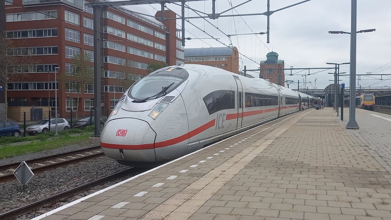 ICE Neo 8004 & ICE Neo 8019 vertrekken met lichtgroet en tyfoon uit s hertogenbosch 