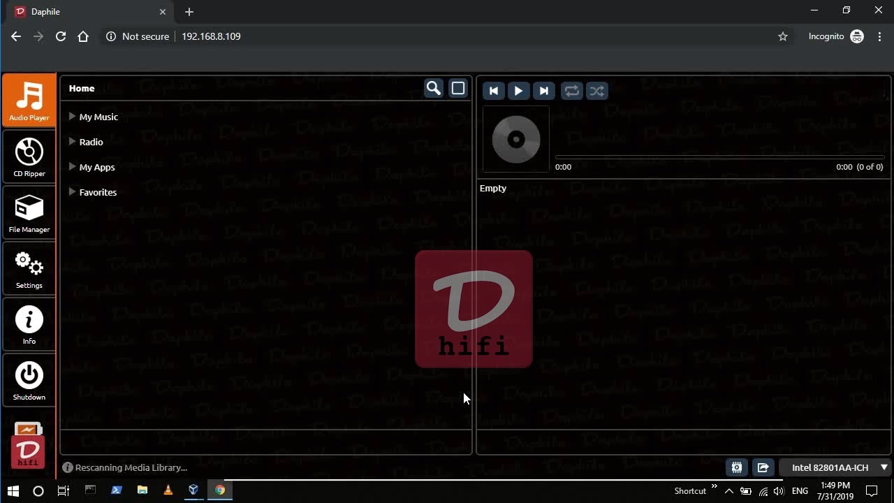 How to install Daphile