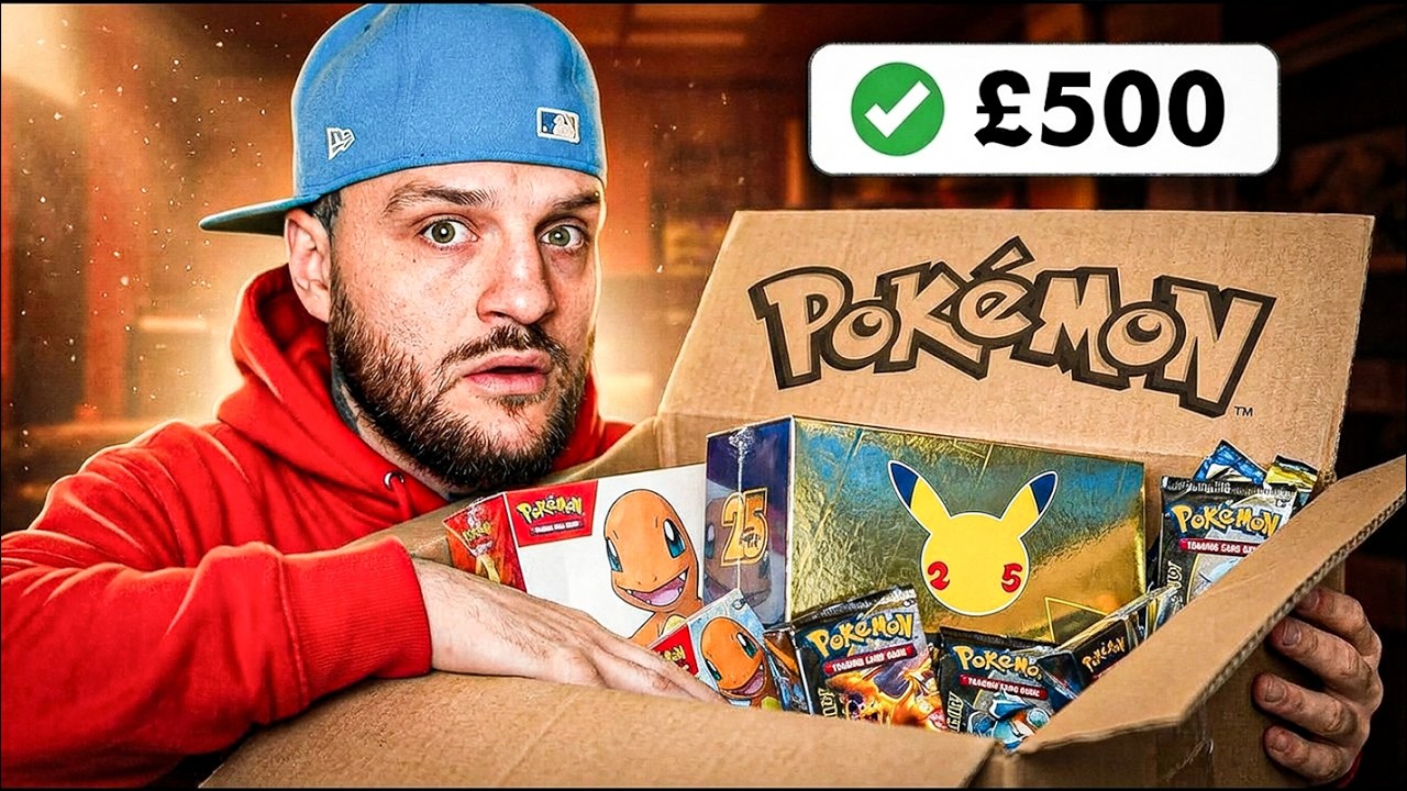 I Got SCAMMED Buying A £500 Pokemon Mystery Box