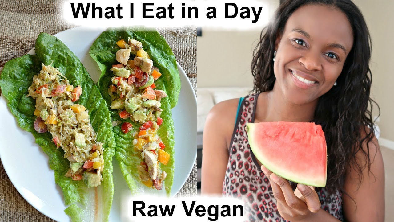What I eat in a Day | Raw Vegan & Tasty