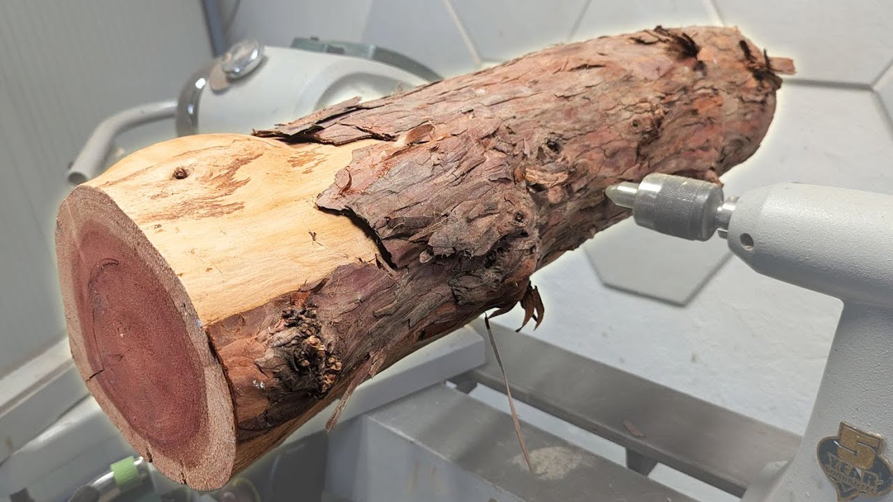 The GIANT REDWOOD with a broken HEART - Woodturning project