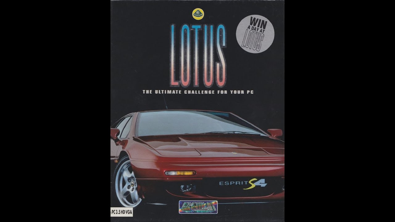 DOS Game: Lotus - The Ultimate Challenge Lets Play