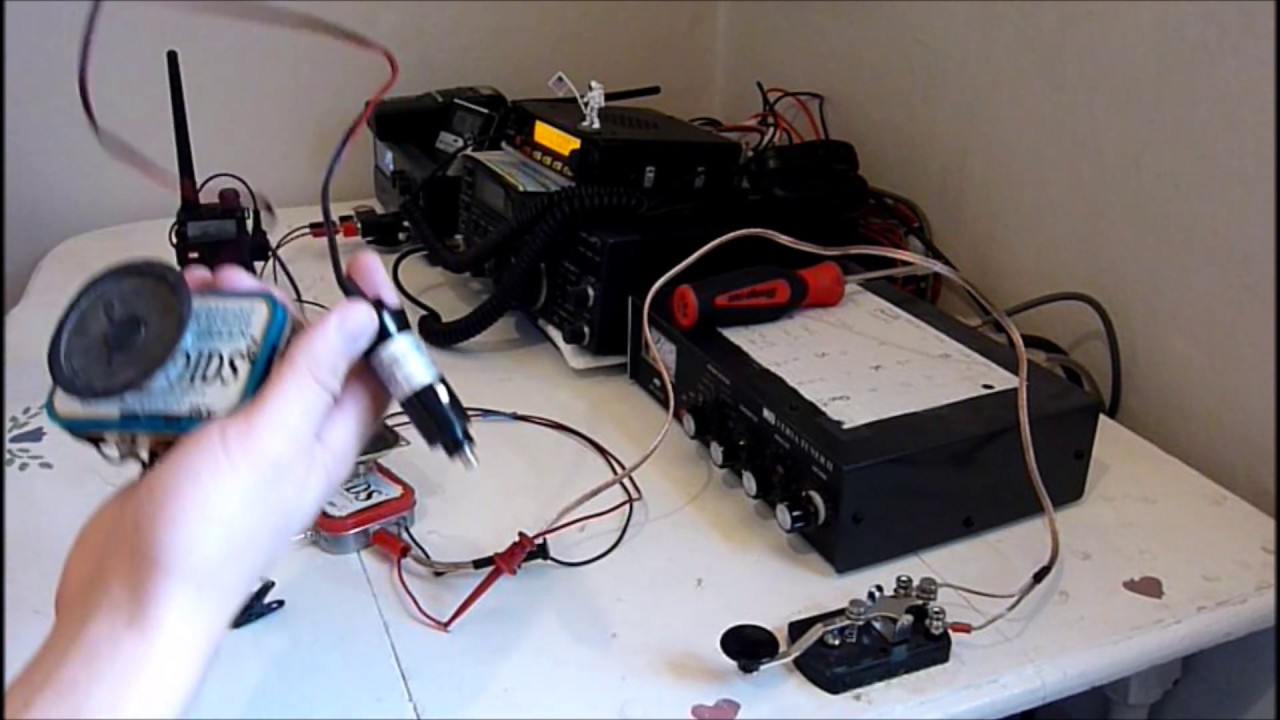 Baofeng UV-5R CW Keyer, Morse Code via 2m FM