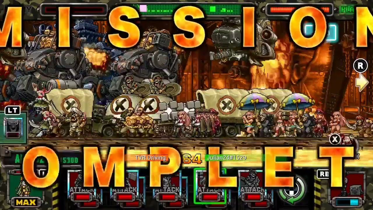 Metal Slug Attack Reloaded Online Battle #12