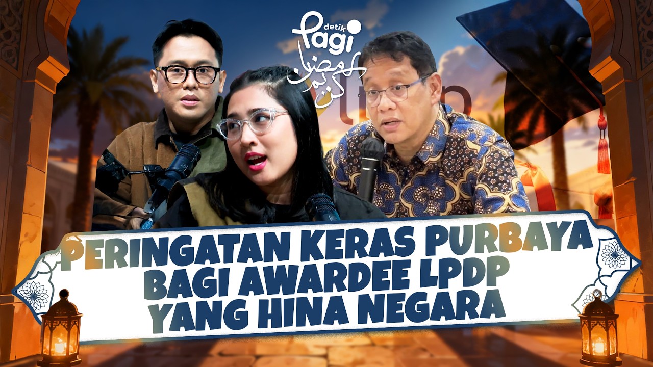[detikPagi] Edisi #641 Peringatan Keras Purbaya Bagi Awardee LPDP yang Hina Negara