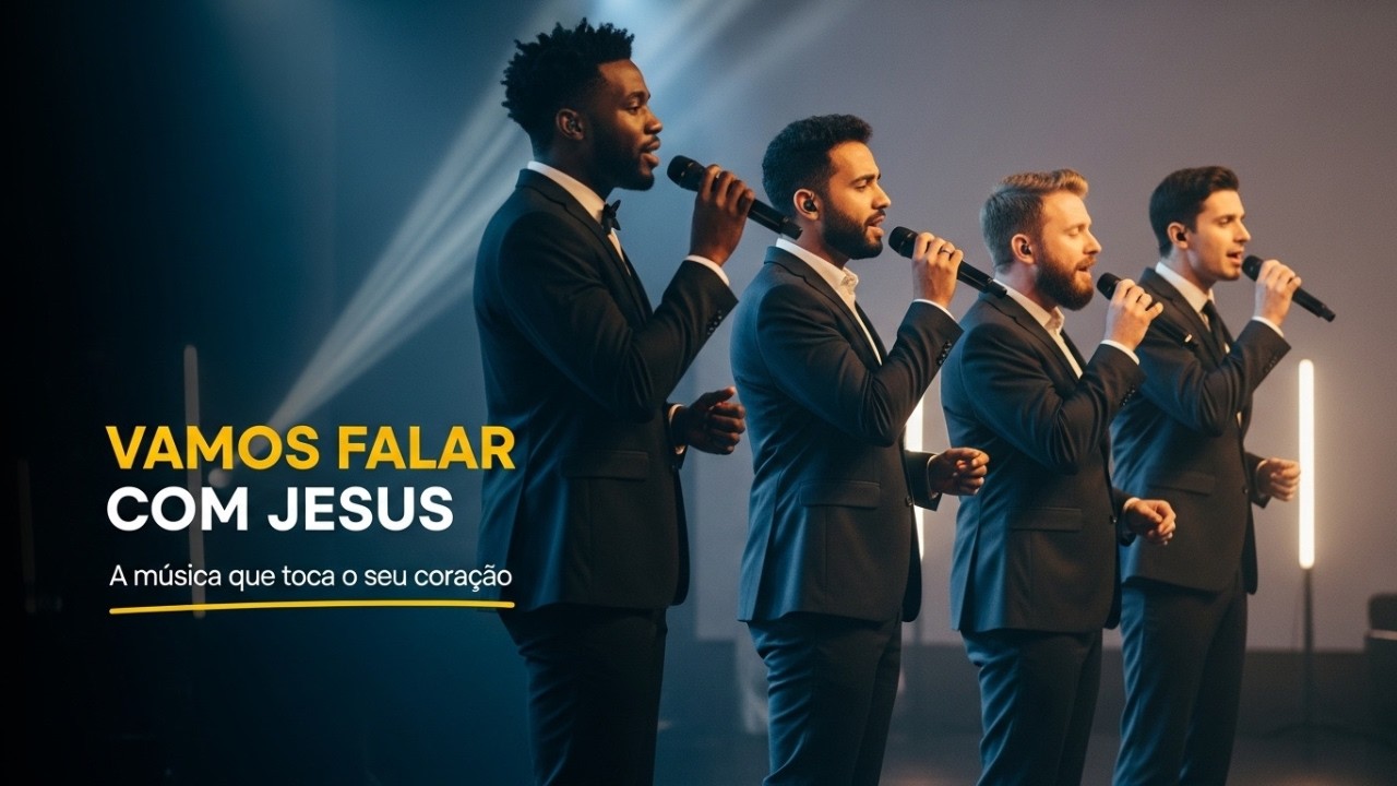 Vamos Falar com Jesus – Louvor Gospel em Quarteto que Toca a Alma