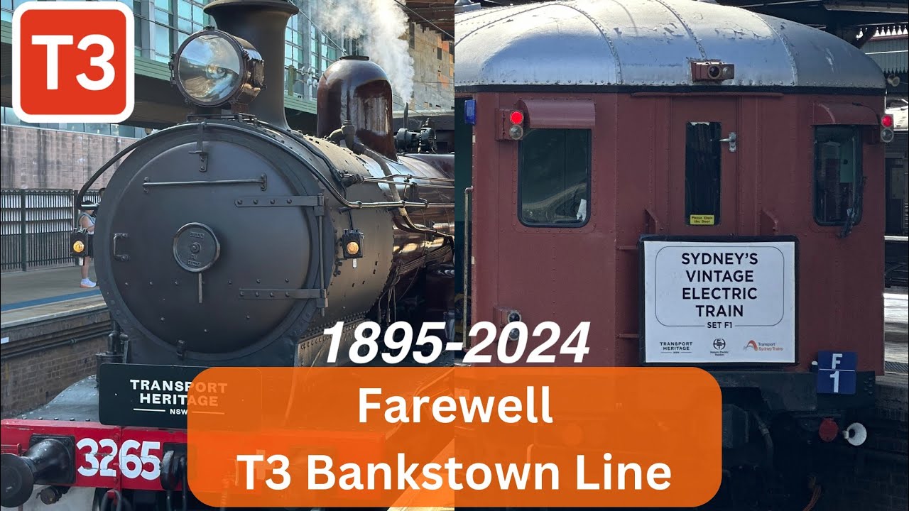 Sydney Trains | Farewell T3 Bankstown Line - September 2024 - Featuring The Cockatoo Run [4K]