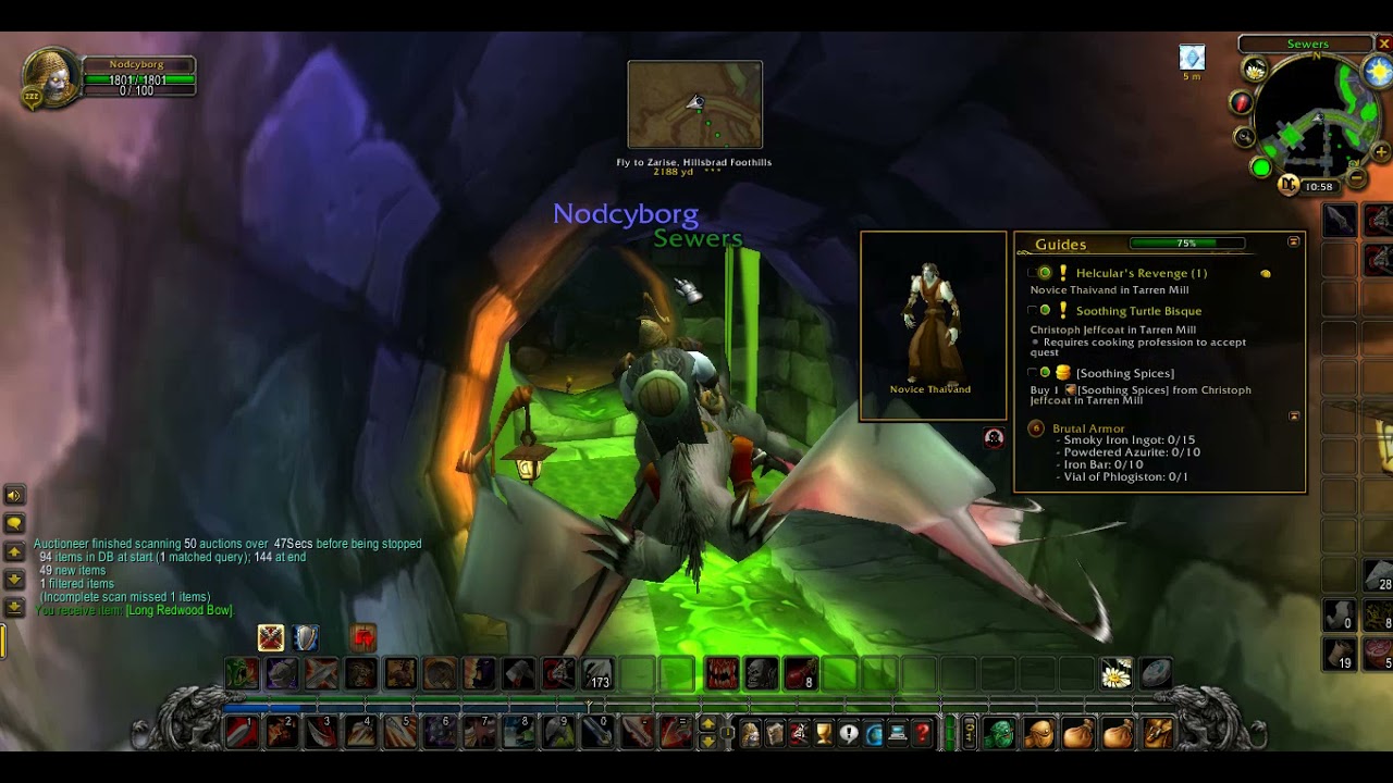 Kick Back And Chill With WoW Classic Longplay - 2021-5-11 Nodcyborg