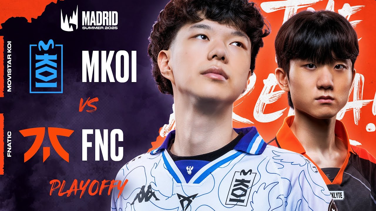 🔴MOVISTAR KOI vs FNATIC🔴MECZ BO5 O FINAŁ🔴LEC SUMMER PLAYOFFS 2025🔴