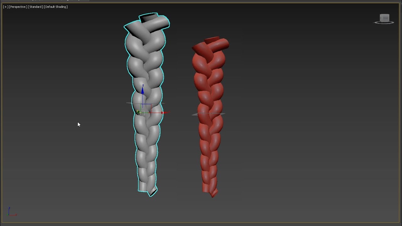Model Braid in Autodesk 3ds Max