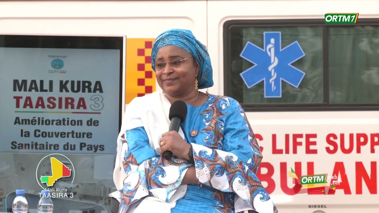 Mali_Kura_Taasira 3|  Col. Assa Badiallo TOURE, Ministre de la santé et du développement social.