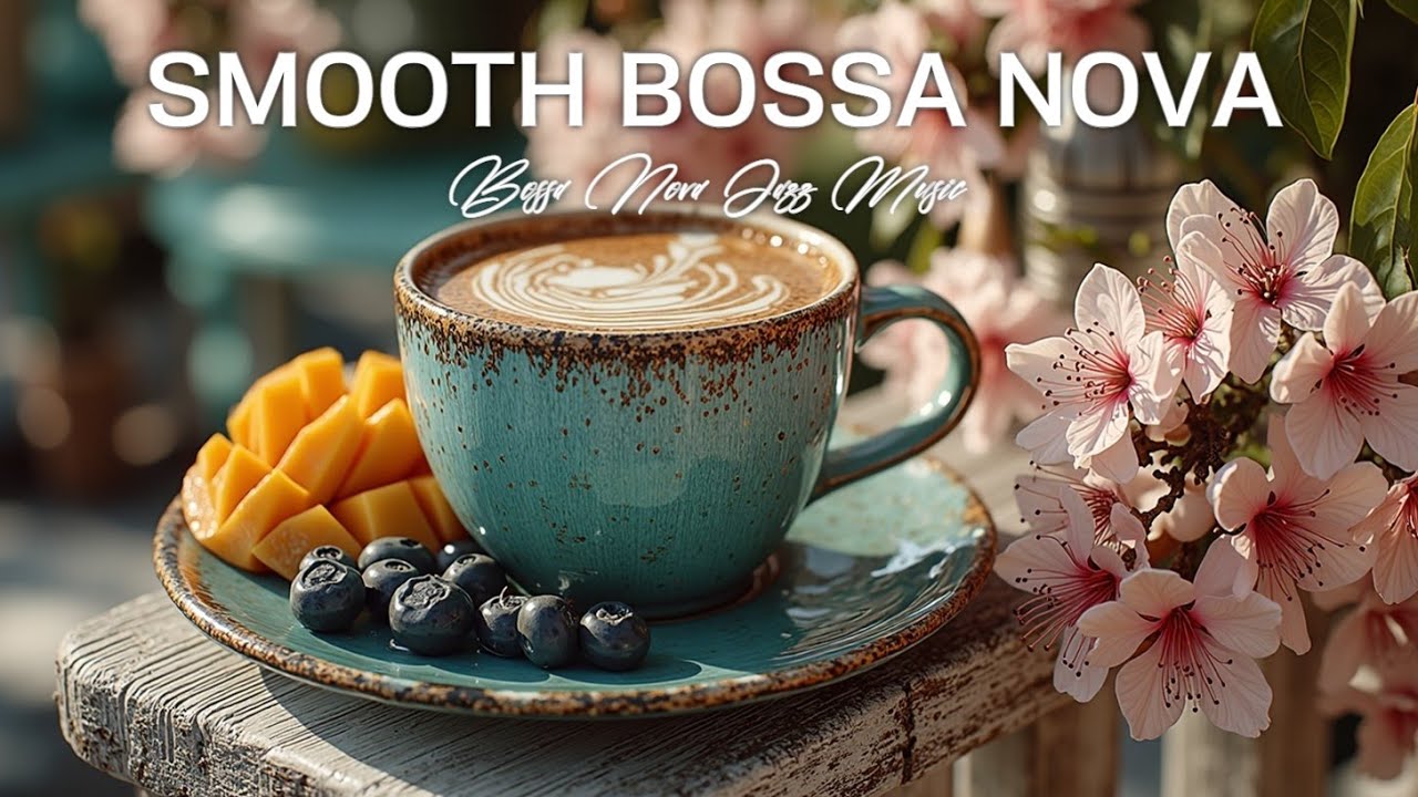 Spring Morning Jazz Coffee & Bossa Nova Vibes | Расслабляющая Музыка Кафе