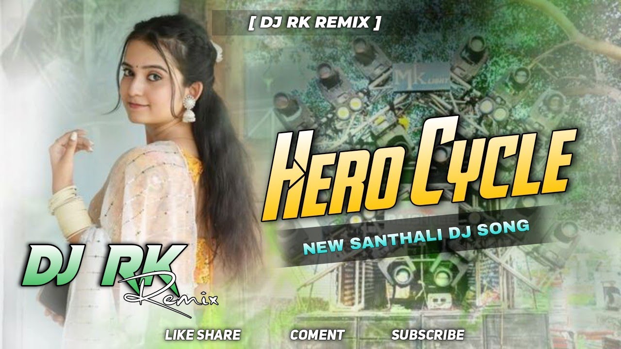 HERO CYCLE 🚴💚🥀|| NEW SANTALI DJ SONG 🔊 || DJ RK REMIX ✅