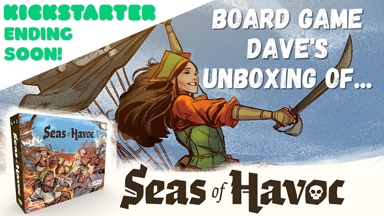 Seas of Havoc by Rock Manor Games - Unboxing