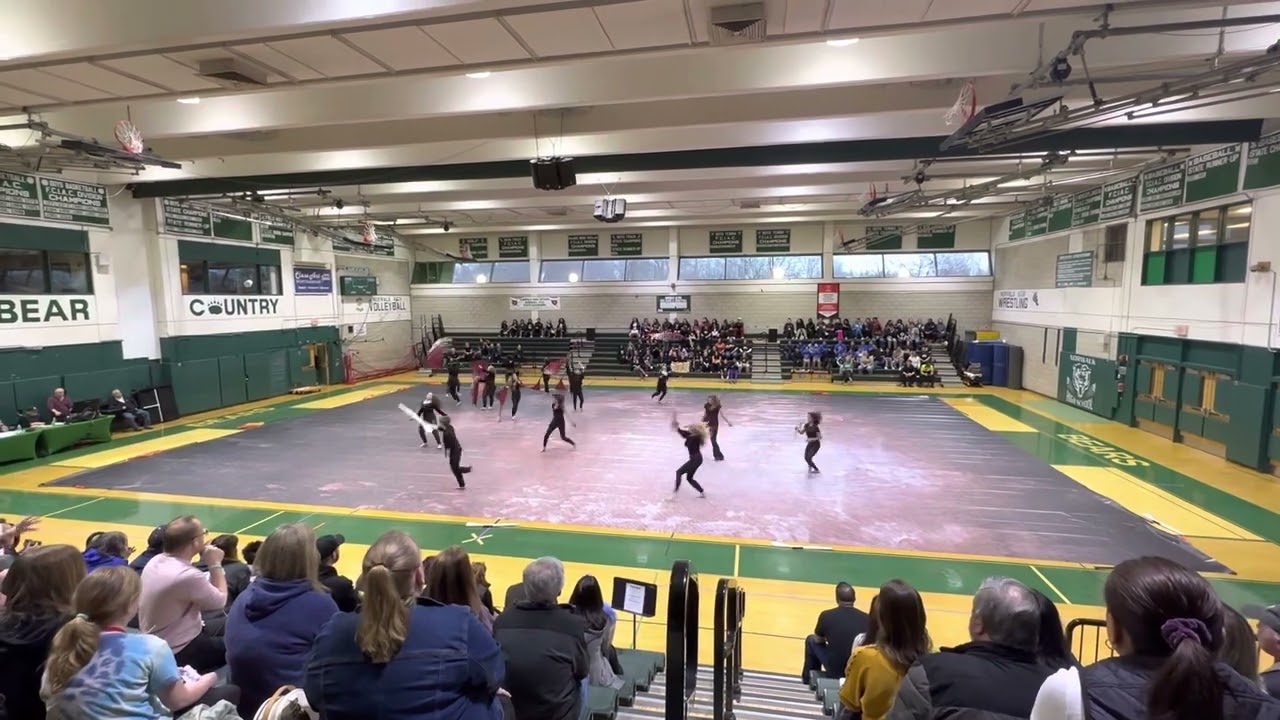 Southington High School Winter Guard 2023 at Norwalk High School