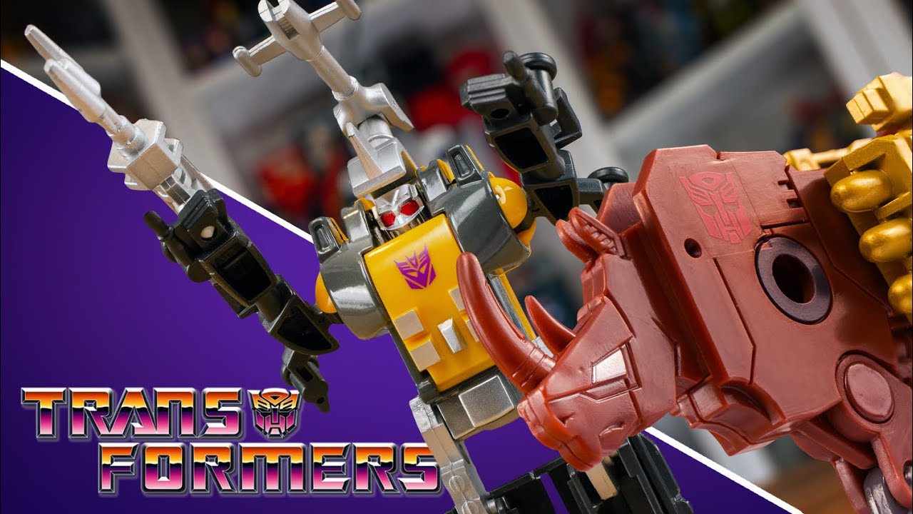 But why this pairing? | Transformers Retro G1 Bombshell & Ramhorn