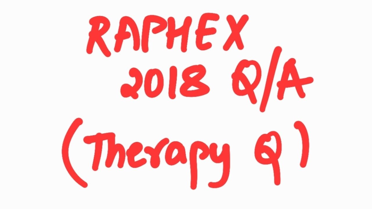 RAPHEX 2018 Q&A, FRCR part 1
