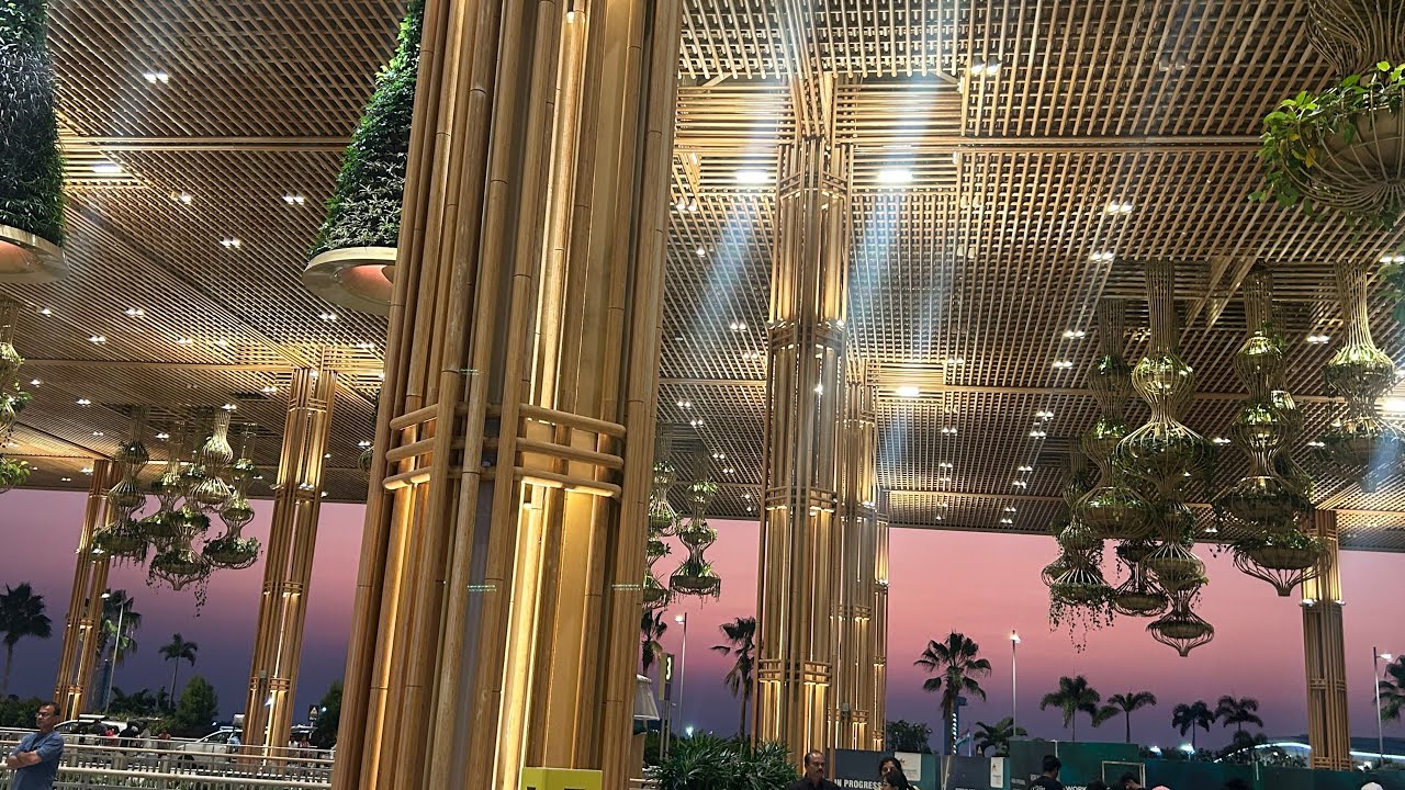 Bangalore Airport Terminal 2: India’s Most Beautiful Terminal  | Inside Bangalore Airport Terminal 2