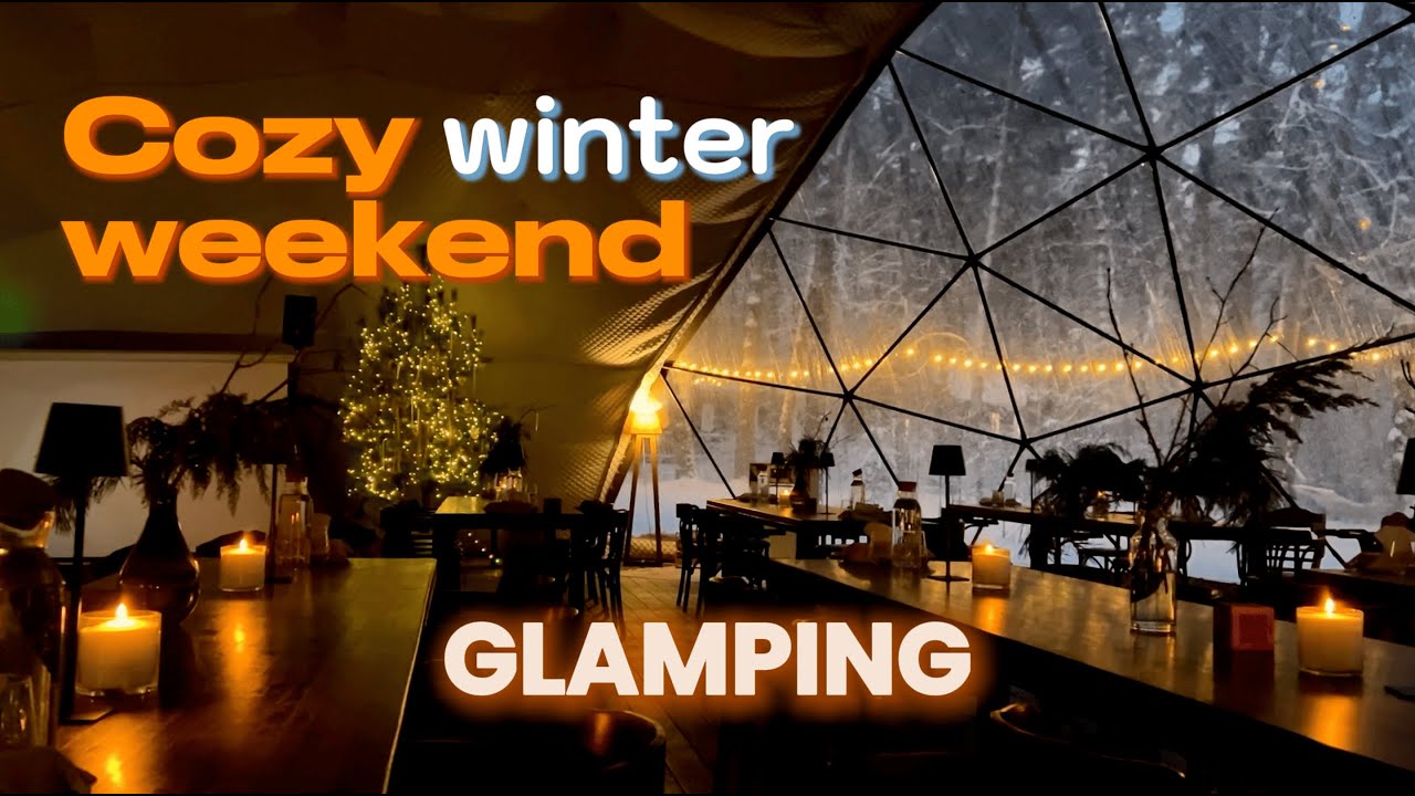 Digital Detox: A Silent Winter Glamping Weekend (4K Nature Sounds Film)