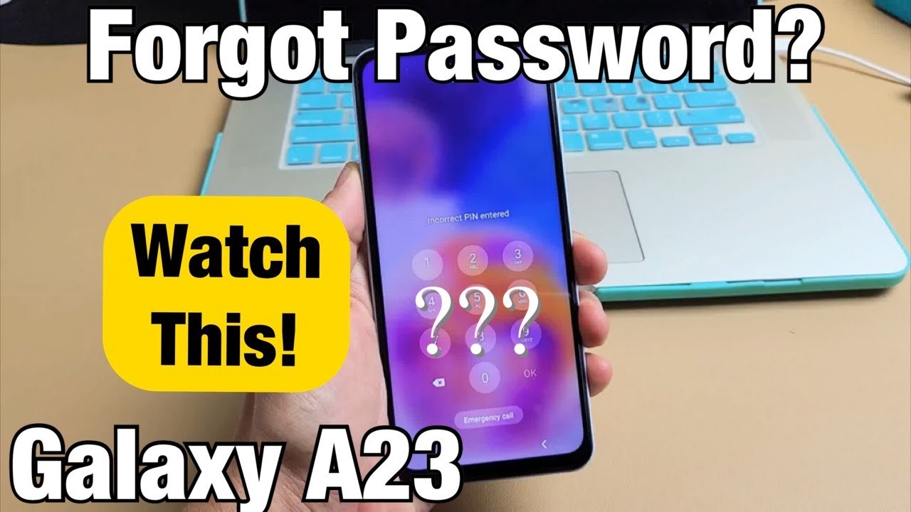 Galaxy A23: Забыли пароль, PIN-код или графический ключ? Давайте справимся с восстановлением заво...