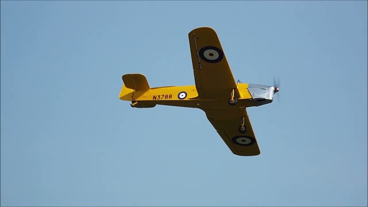 Miles Hawk Speed Six and Miles Magisters - Shuttleworth Best of British Airshow 2024