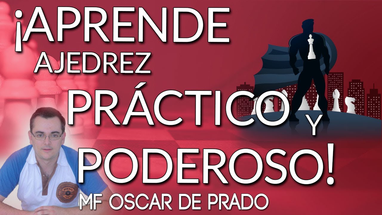 ¡Aprende ajedrez práctico poderoso 💪 con el MF de Prado! (Webinar Repetición)