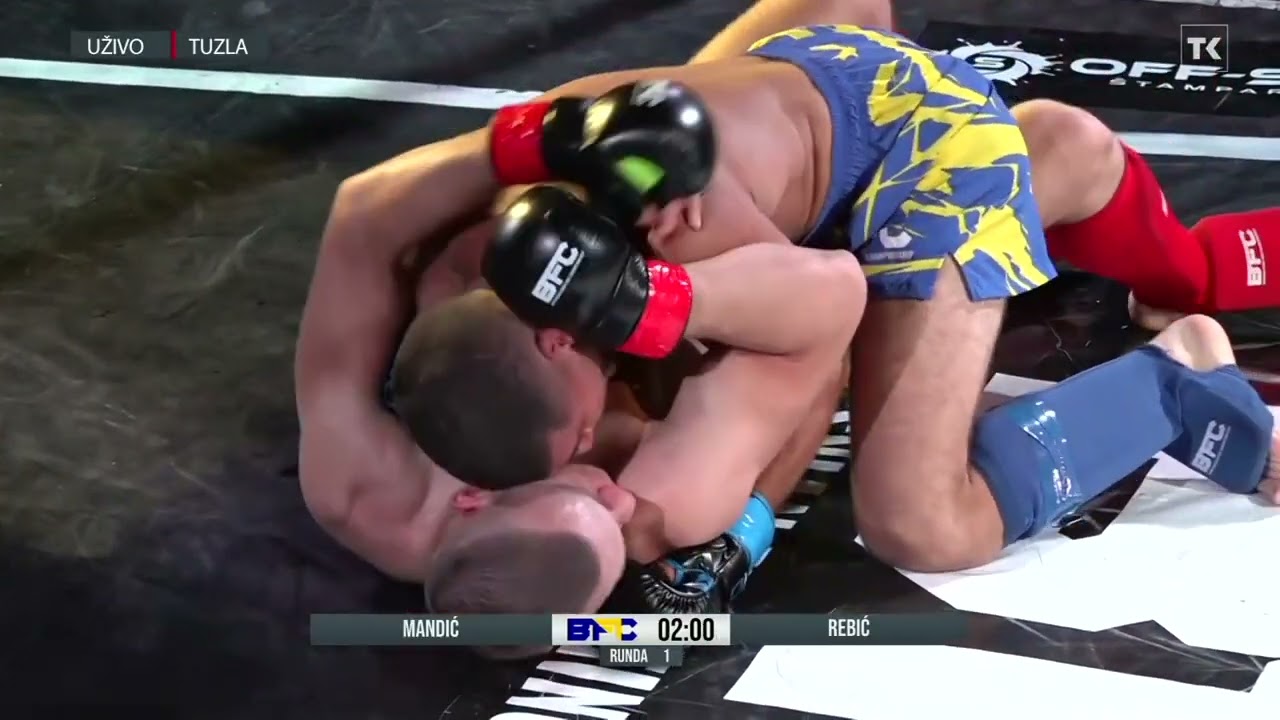 Savo Rebić (BIH) vs Nemanja Mandić (MNE)