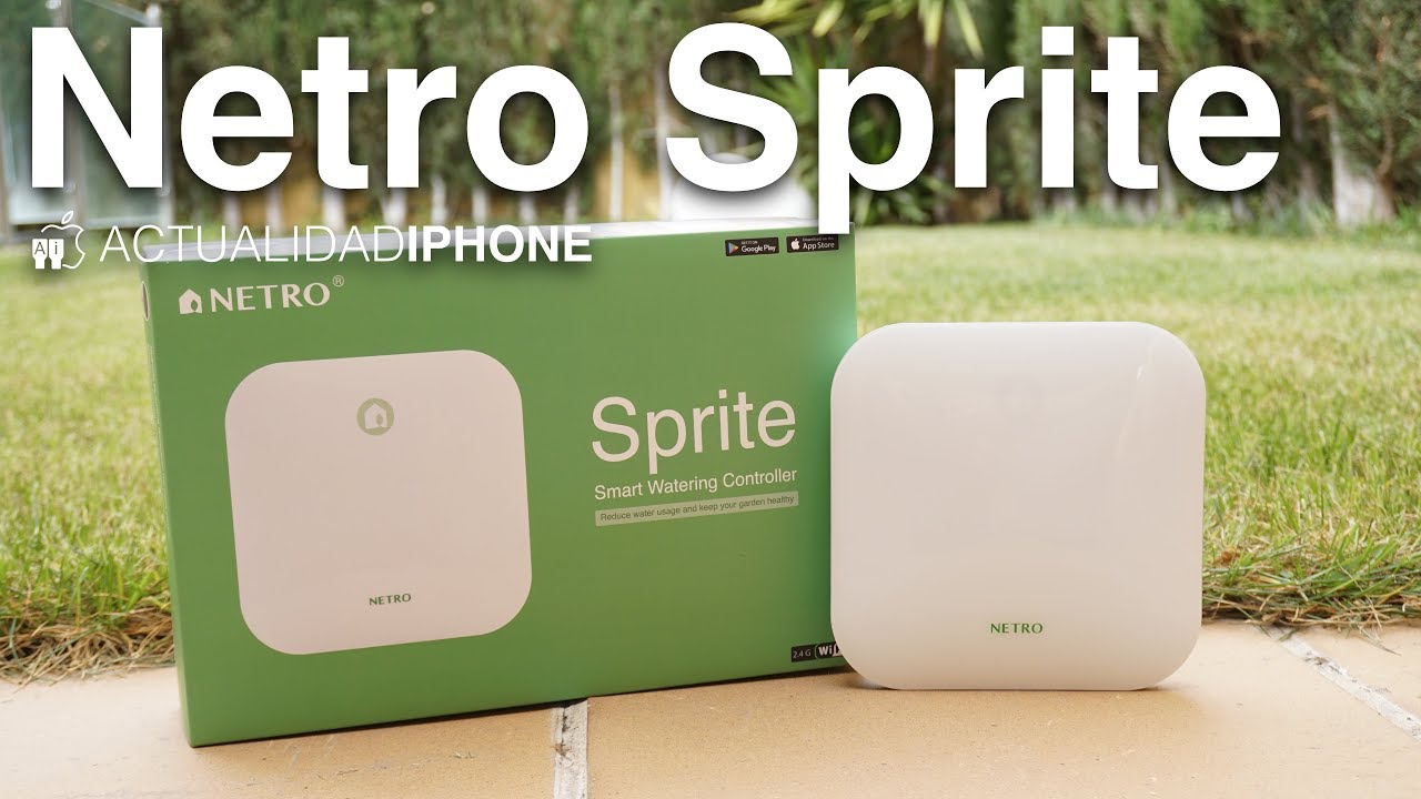 Netro Sprite, un controlador de riego inteligente