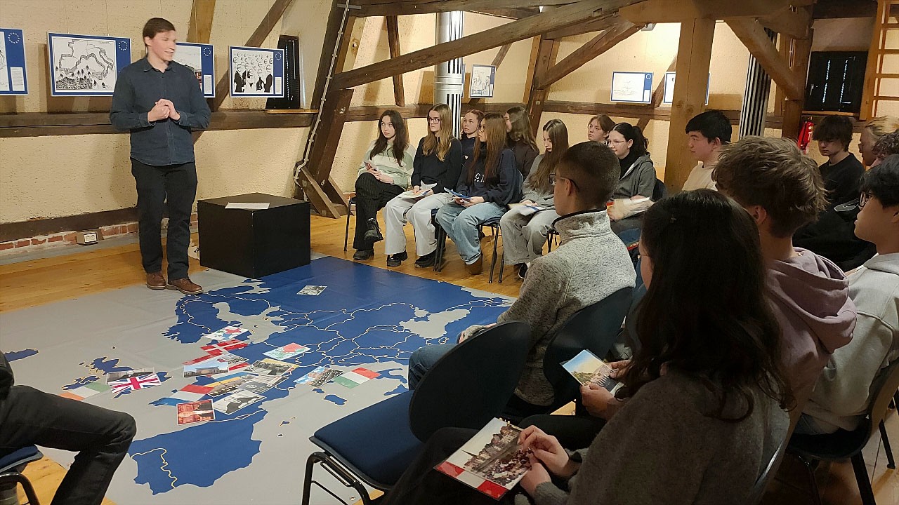 Karikaturenausstellung „Europa Caricade“ im Malzhaus