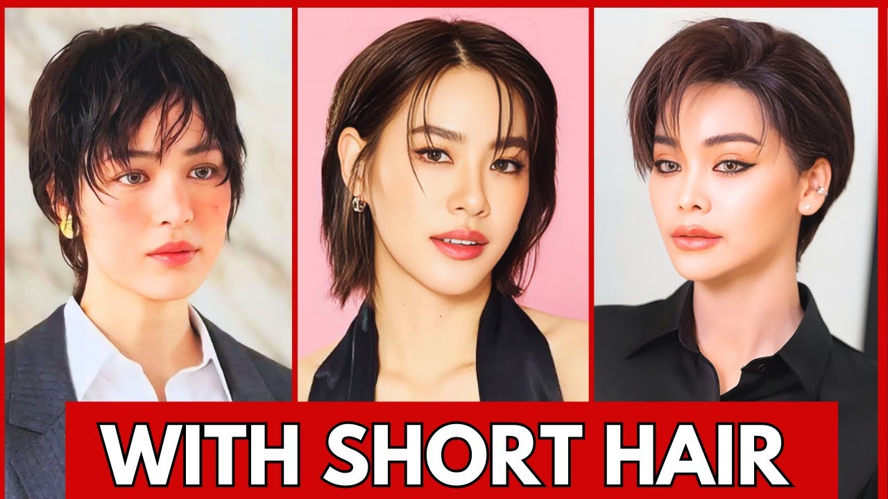 18 GL ACTRESS WHO SLAYED IN SHORT HAIR | FREEN SAROCHA | ENGFA WARAHA | BECKY ARMSTRONG |EMI THASORN