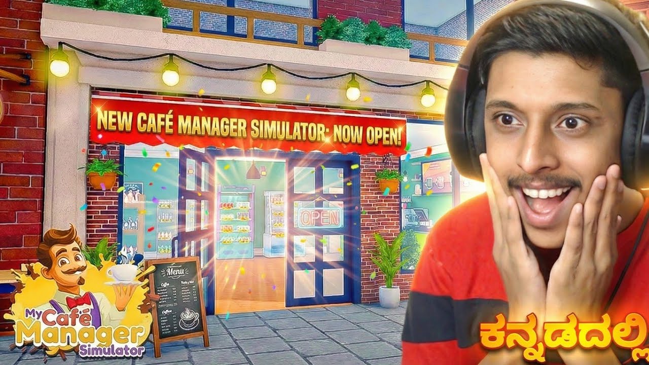 Finally Opened My Own CAFE! ☕😱 (Kannada Gameplay)