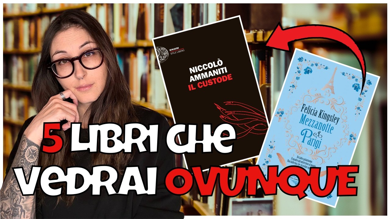 I 5 LIBRI CHE TUTTI LEGGERANNO A MARZO (uscite più attese in Italia)