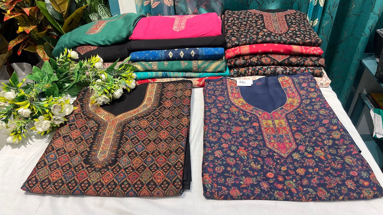 30-Aug-25 | Winter Weaving Jamawar Suits | Handloom Collection | WhatsApp for orders: +91-7051012285