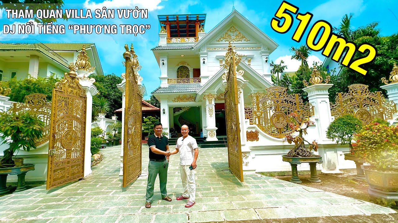 Tham Quan Căn Villa Nghỉ Dưỡng Toàn Gỗ Quý Của Đại Gia LAN ĐỘT BIẾN “PHƯƠNG TRỌC”| Biệt thự đẹp