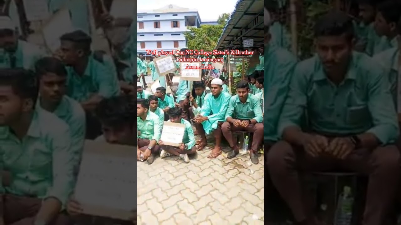 Ham Lake Rahenge Aazadi #Well played Badarpur N C College Students #karimganj#badarpur #assam #india