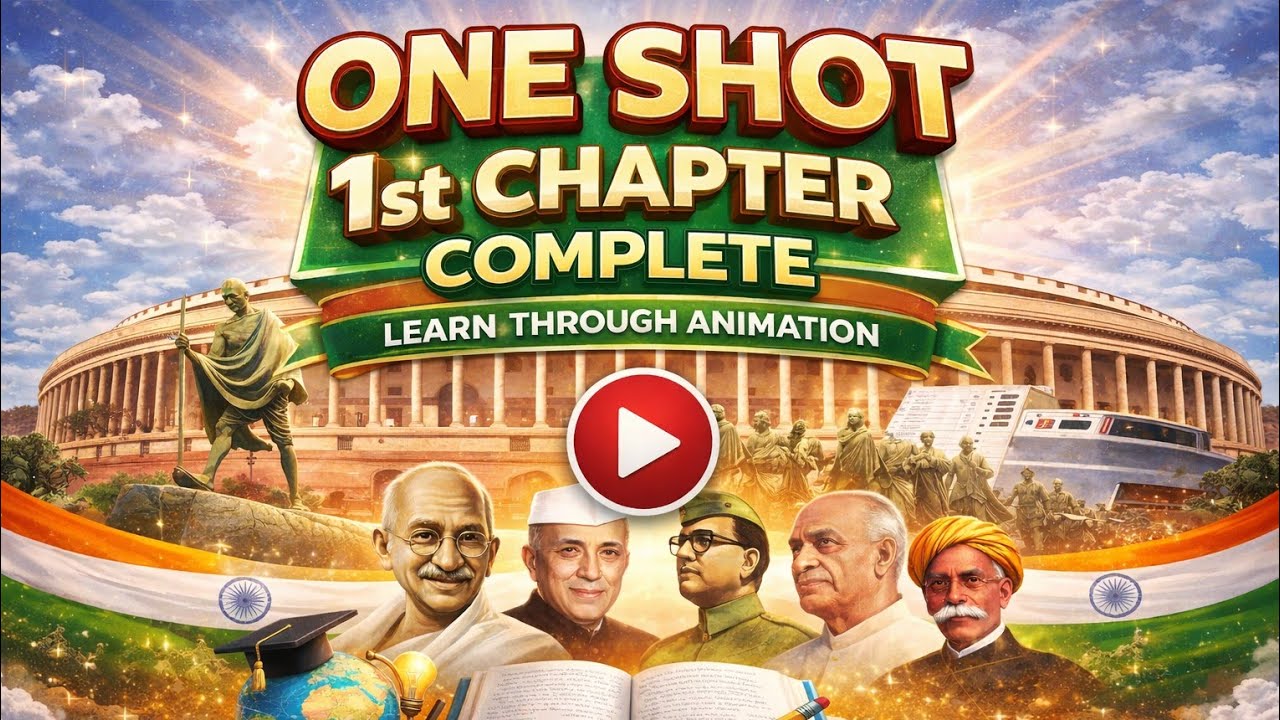 ଭାରତ ରେ ଗାନ୍ଧିଜୀ ଙ୍କ ଆବିର୍ଭାବ | Complete Chapter through animation, Class 10, BSE BOARD 