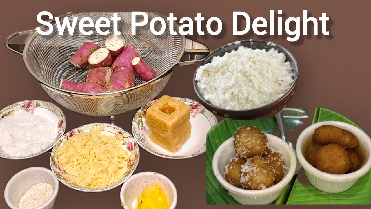 ಸಿಹಿ ಗೆಣಸಿನ ಜಾಮೂನ್ #yummy 