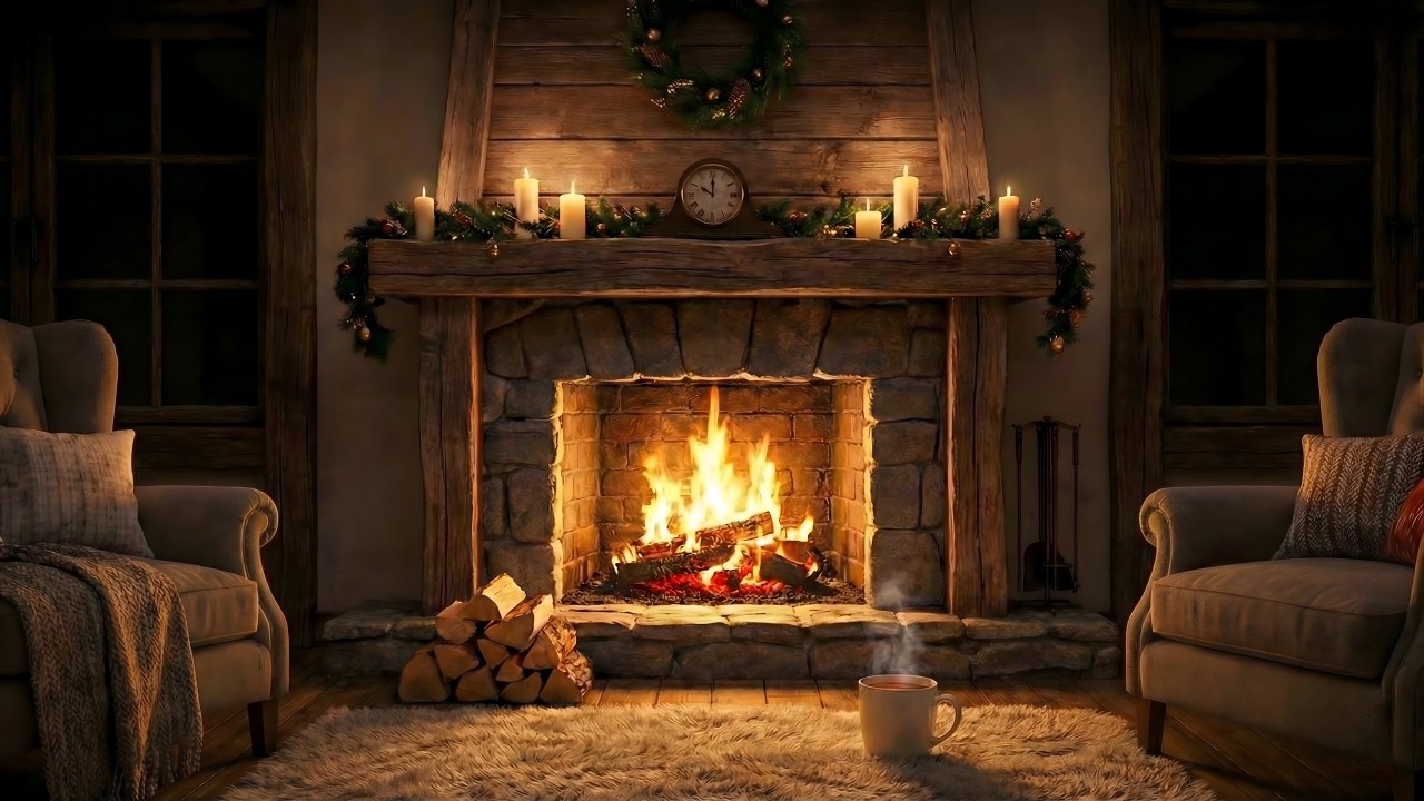 The Mesmerizing Power of Fire | 4K Cozy Fireplace for Sleep & Focus