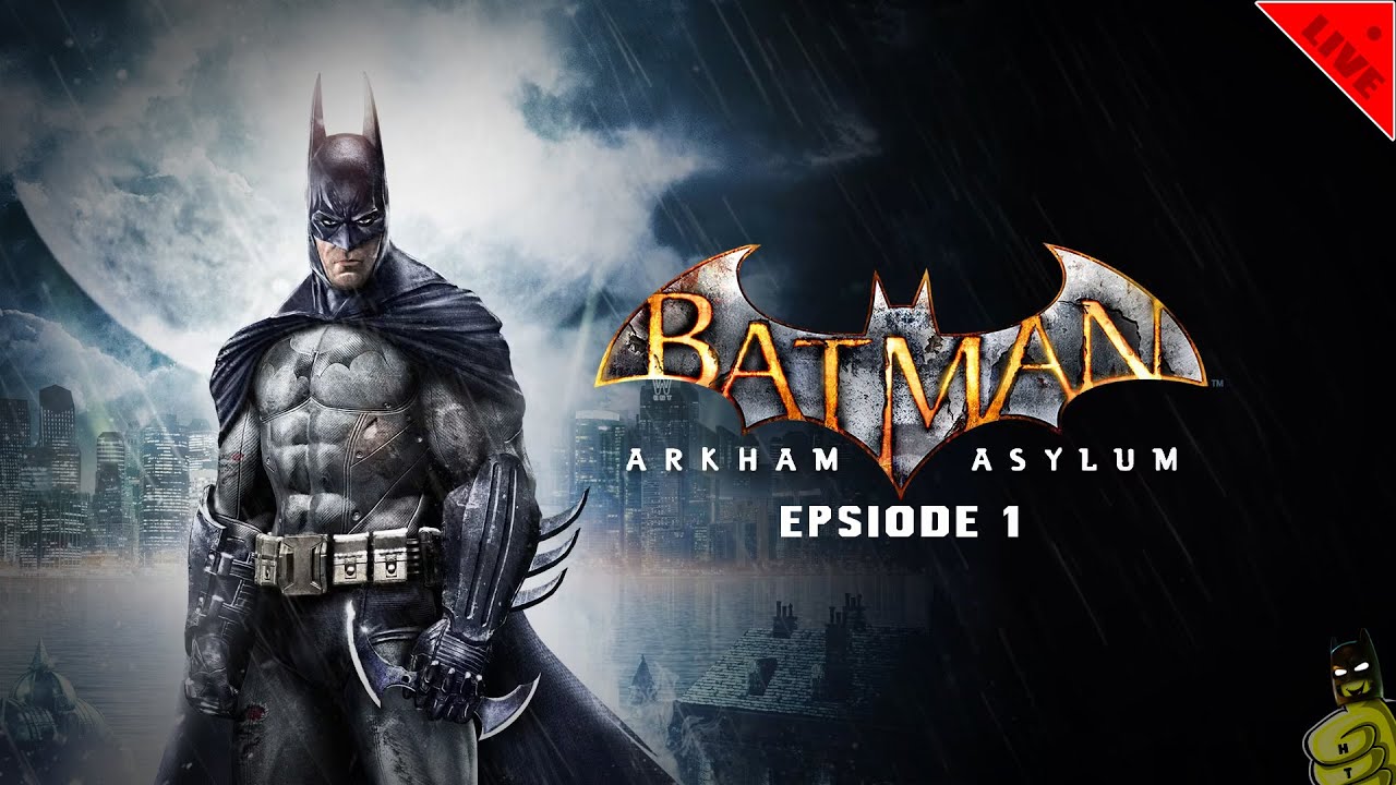 Batman Arkham Asylum: First Time Playing Ep. 1 (on PS5) - HTG