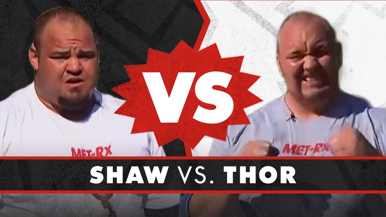 Shaw 🆚 Thor in the Power Stairs | World's Strongest Man