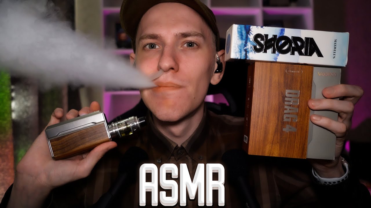 АСМР ВЕЙП ОБЗОР НА DRAG 4 voopoo ИЛИ ЖЕ БОЛТАЛКА ПОД ASMR VAPE ПАРОВАЯ ТЕРАПИЯ