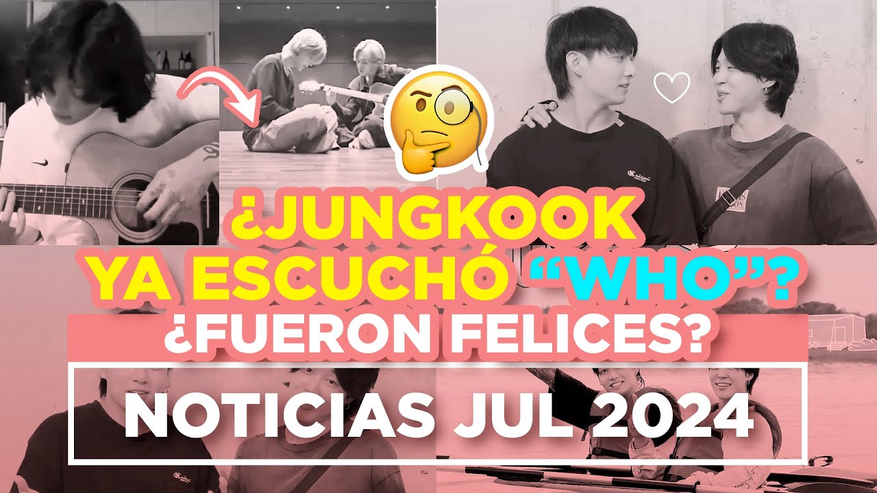 JIKOOK - ¿JUNGKOOK YA ESCUCHÓ WHO? ¿COLABORACIÓN? ¿JUNGKOOK HIZO FELIZ A JIMIN? (Cecilia Kookmin)