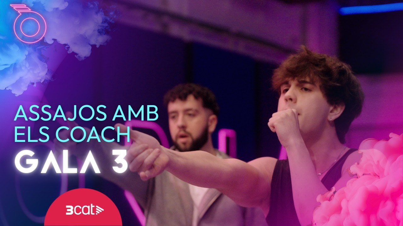 Assajos amb els coach per a la GALA 3 | Eufòria