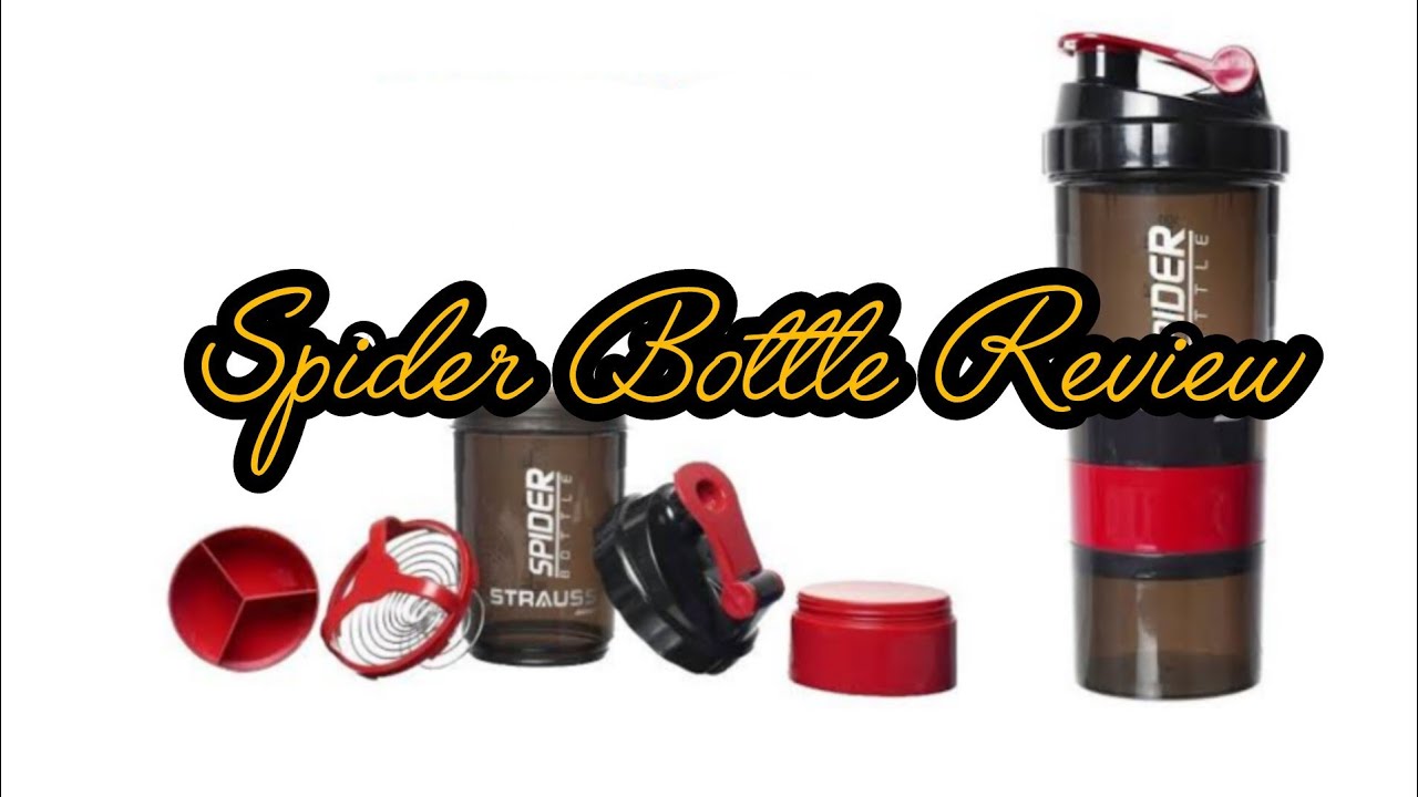 Spider Shaker Bottle 500ml un Boxing| Best Protein Shaker Bottle Review in Urdu | Hindi