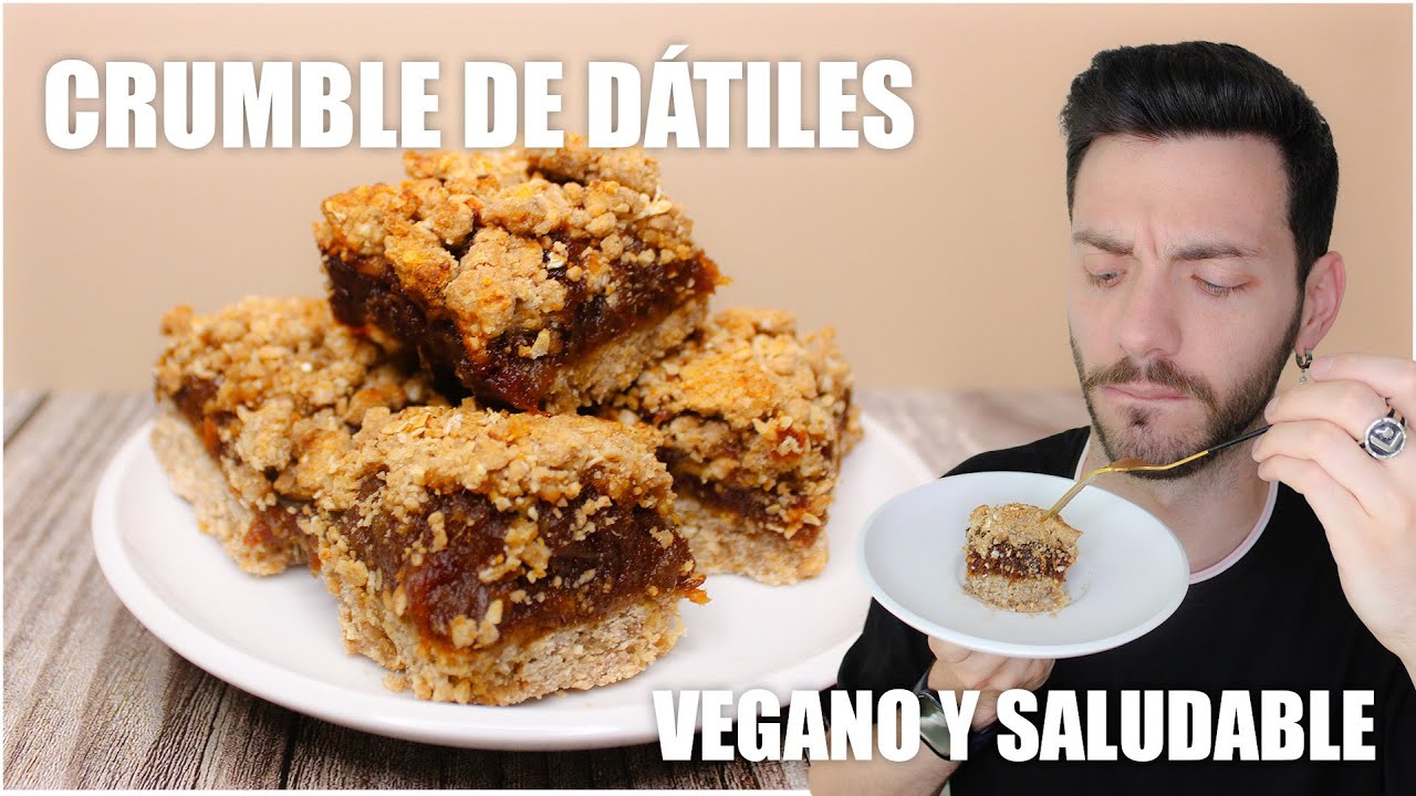 ¡BARRITAS SALUDABLES DE DÁTILES Y AVENA!