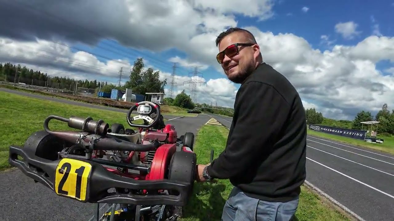 Treeniä Lentolassa #karting