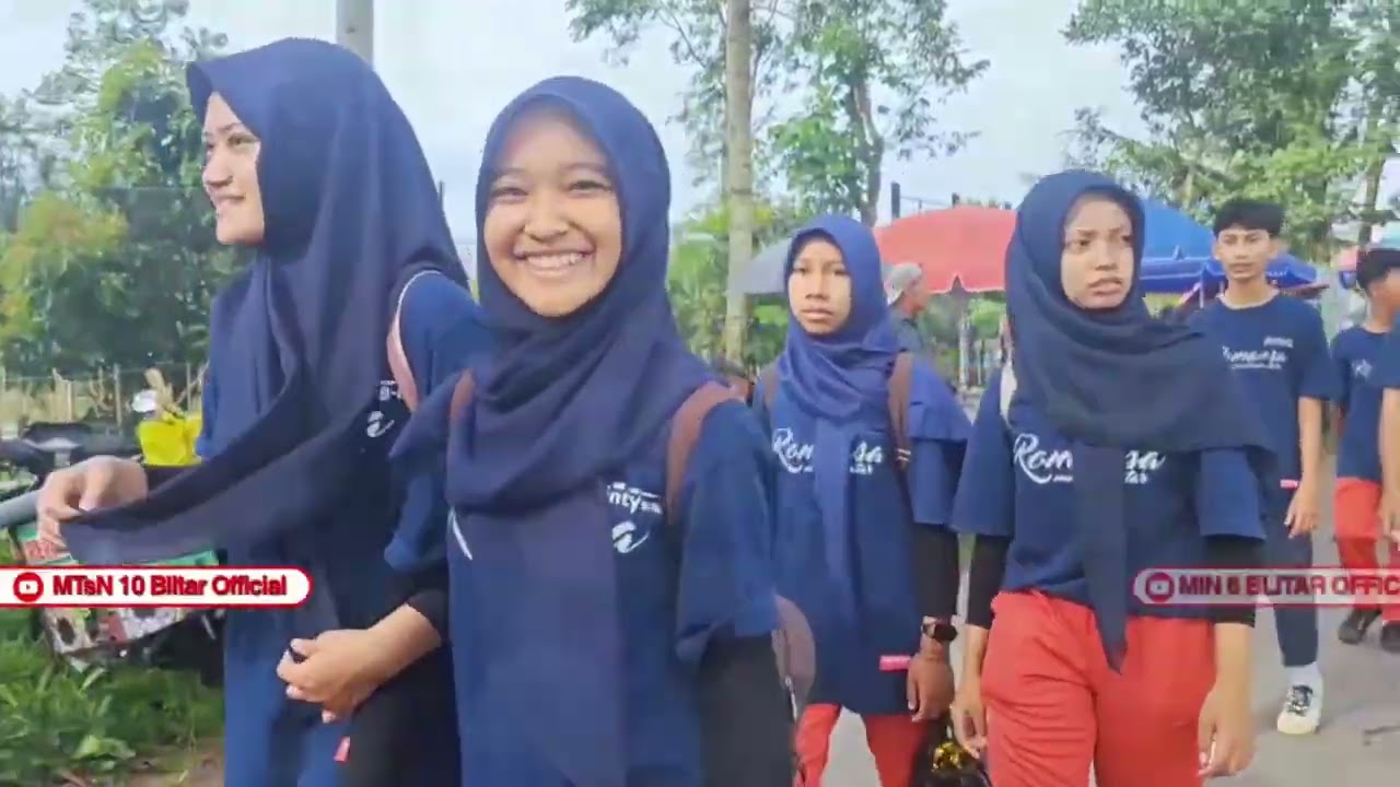 Jalan Sehat Dalam rangka memperingati Milad MIN 6 Blitar ke-47 dan Milad MTsN 10 Blitar ke-17