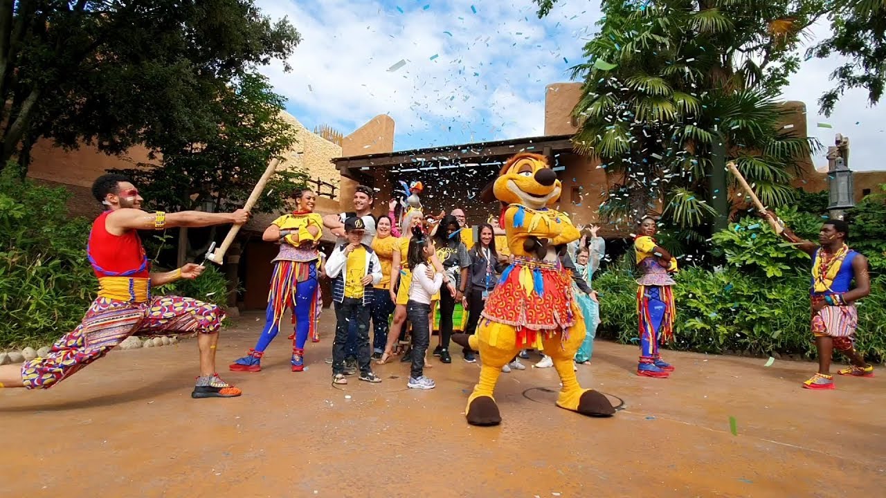Disneyland Paris : Spectacle Timon's MataDance