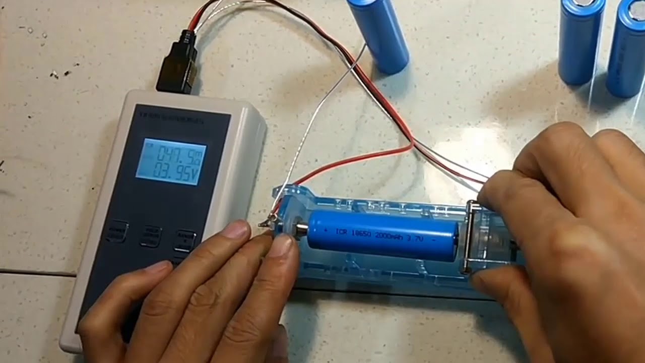 Testing 18650 Battery Cells with YR1030 | Creative TOP